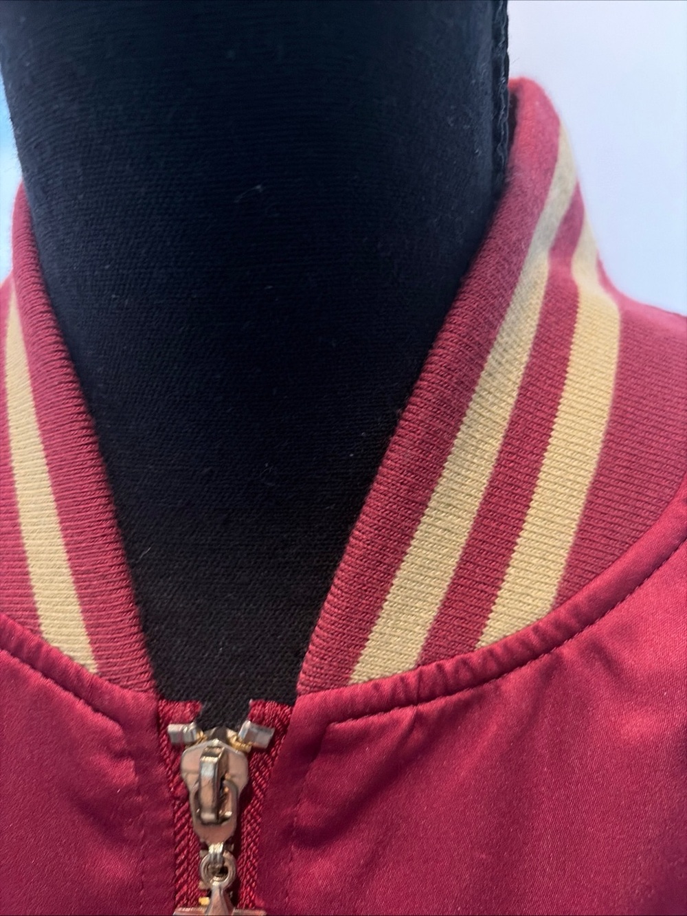 Wonder Woman Bomber Jacket Women’s Large DC Comics Official Varsity cosplay - Picture 6 of 11